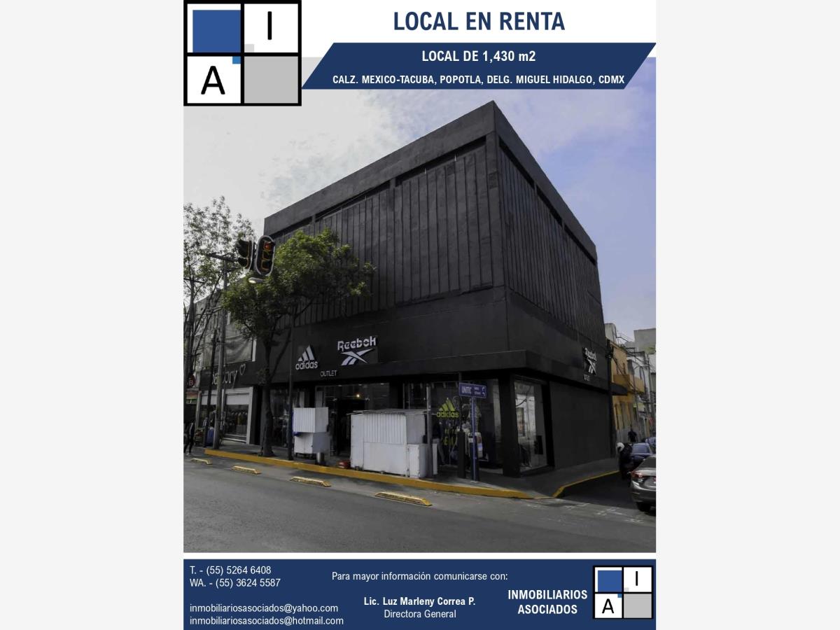 Local en renta en Popotla, Miguel Hidalgo — foto 1 de 10