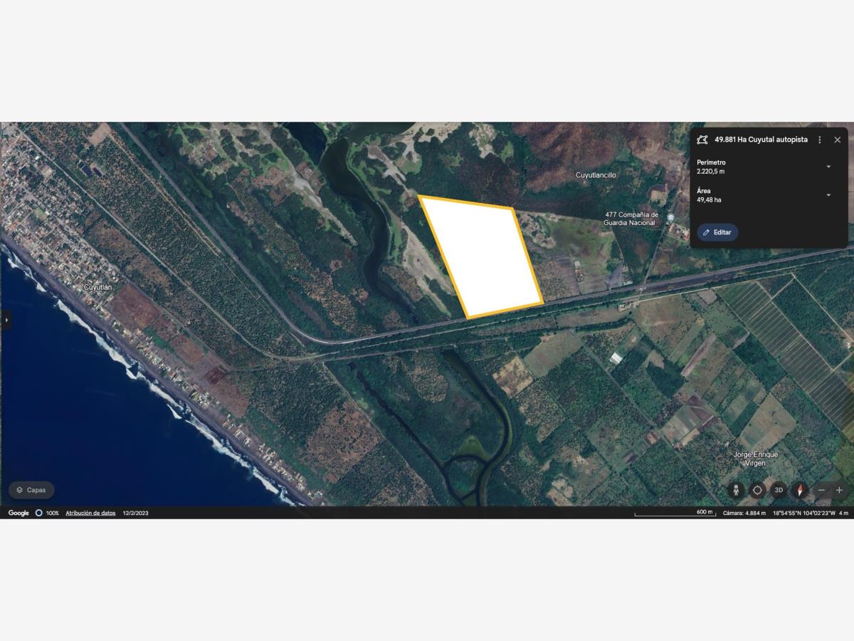 Terreno en venta en Cuyutlán, Armería — foto 1 de 2