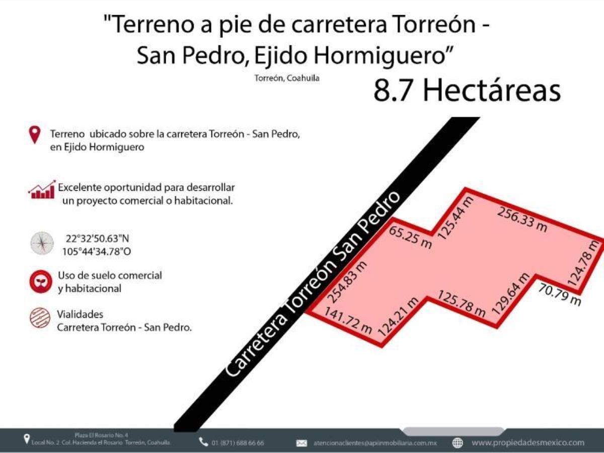 Terreno en venta en Hormiguero, Matamoros — foto 1 de 10