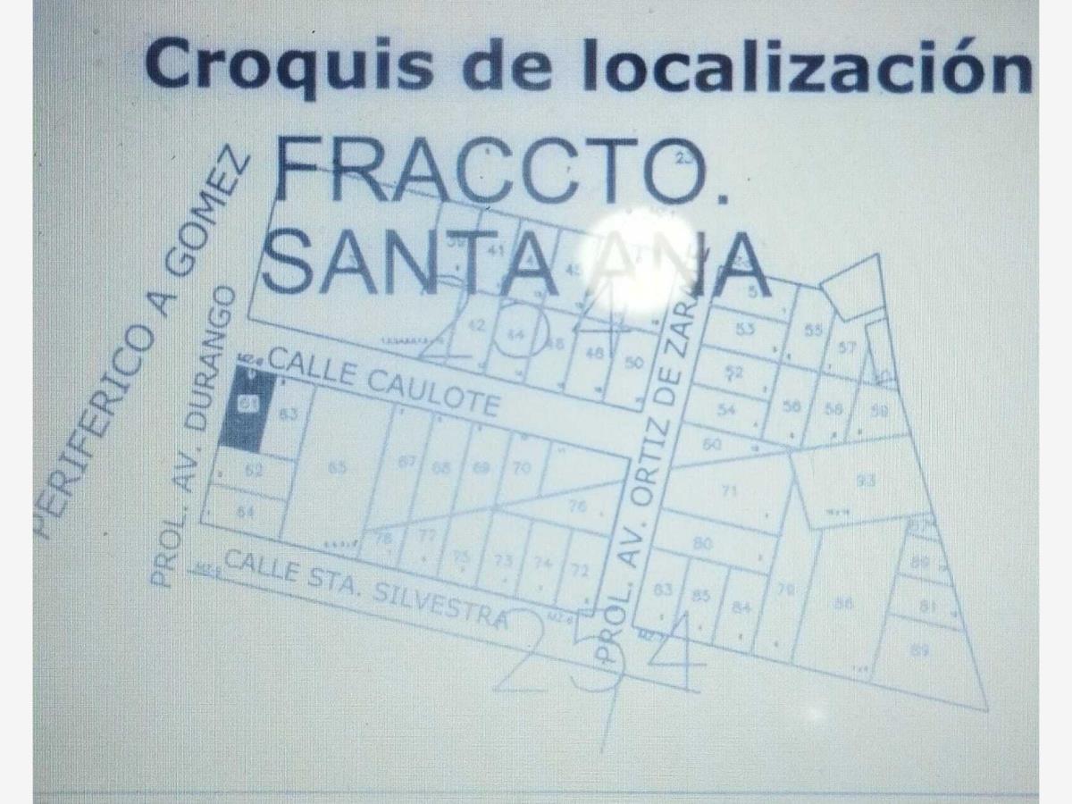 Terreno en Venta en Santa Anita, Lerdo, Durango