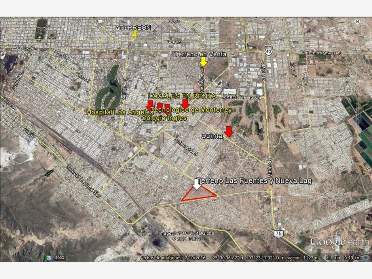 Terreno en Venta en Zaragoza Sur, Torreón, Coahuila de Zaragoza