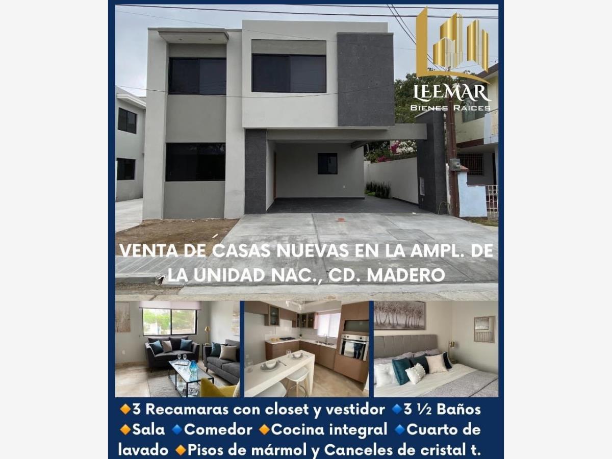 Casa en venta en Ampliación Unidad Nacional, Ciudad Madero — foto 1 de 29