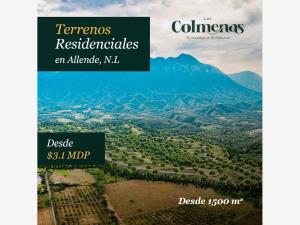 Terreno en venta en La Colmena de Abajo, Allende, Nuevo León