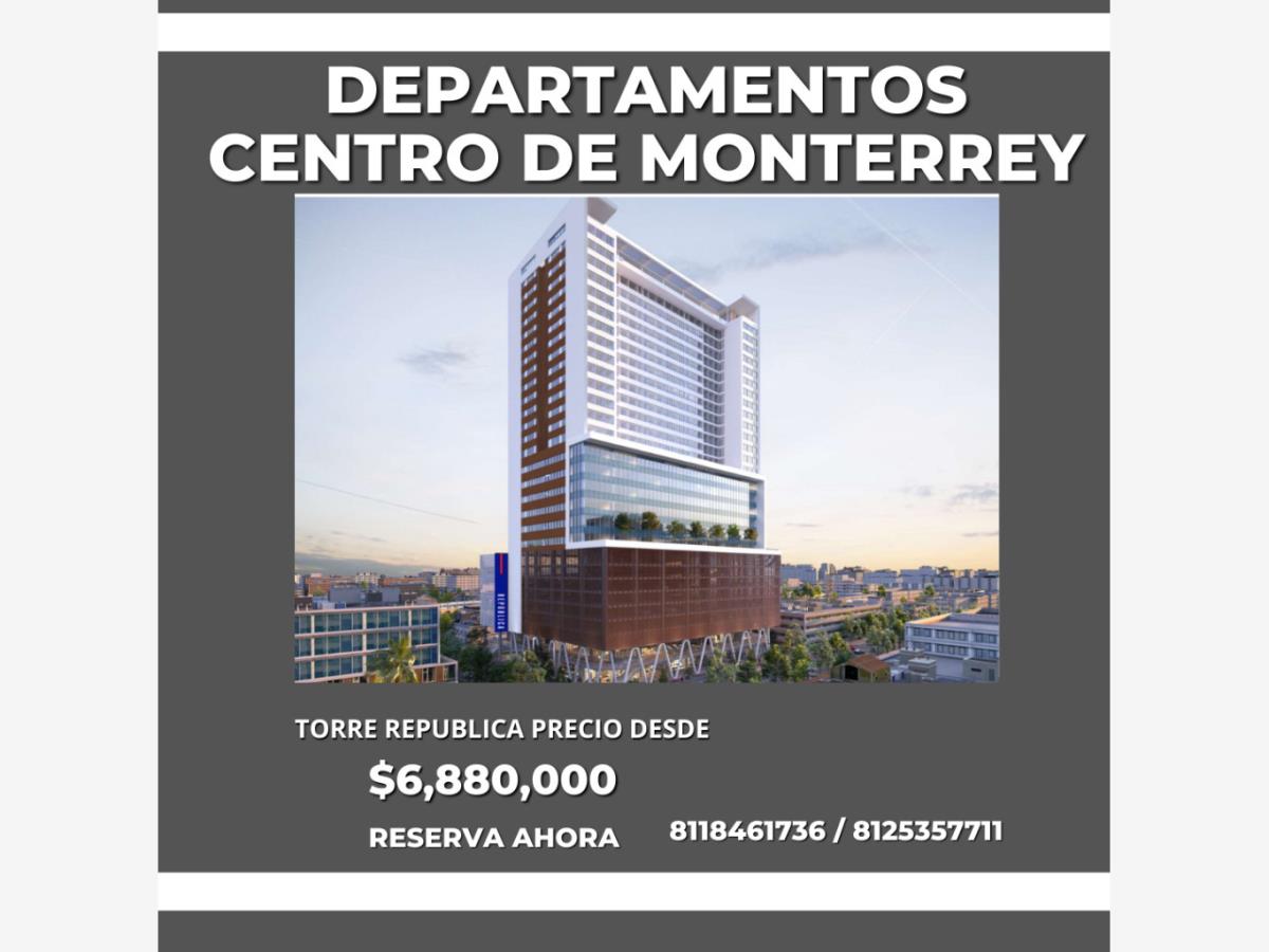 Departamento en venta en Venustiano Carranza, Monterrey — foto 1 de 25