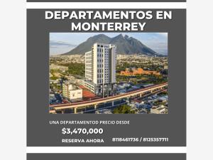 Departamento en venta en Monterrey Centro, Monterrey, Nuevo León