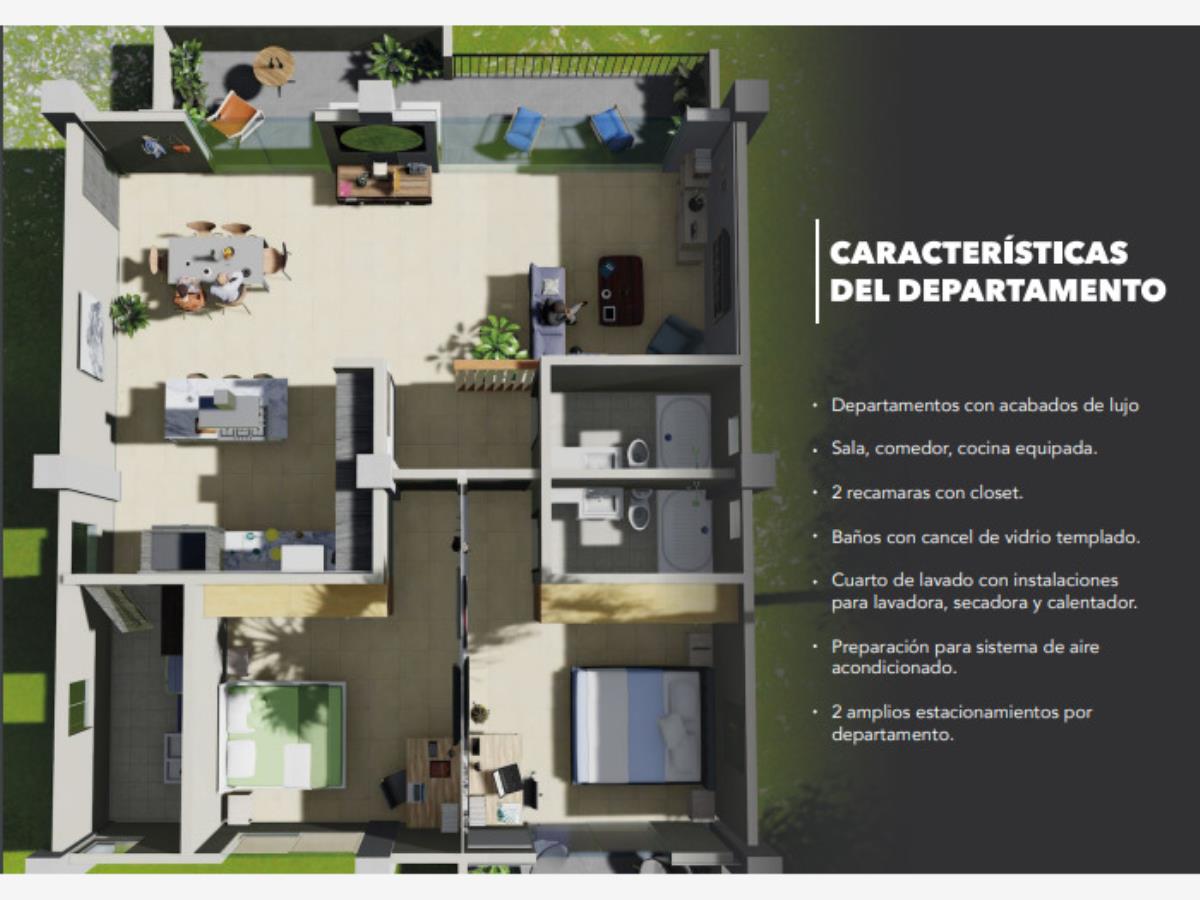 Departamento en venta en Cuernavaca Centro, Cuernavaca — foto 1 de 6