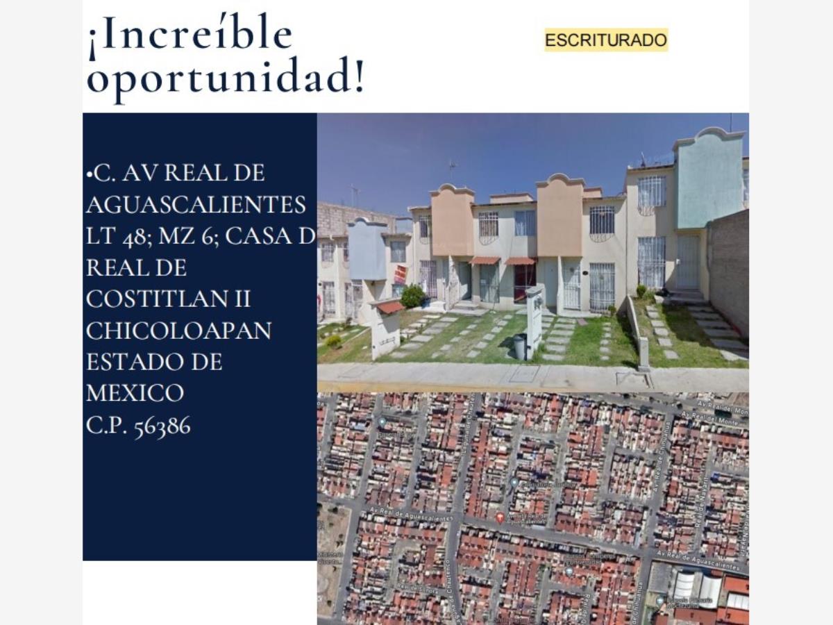 Casa en venta en Real de Costitlán II, Chicoloapan — foto 1 de 12
