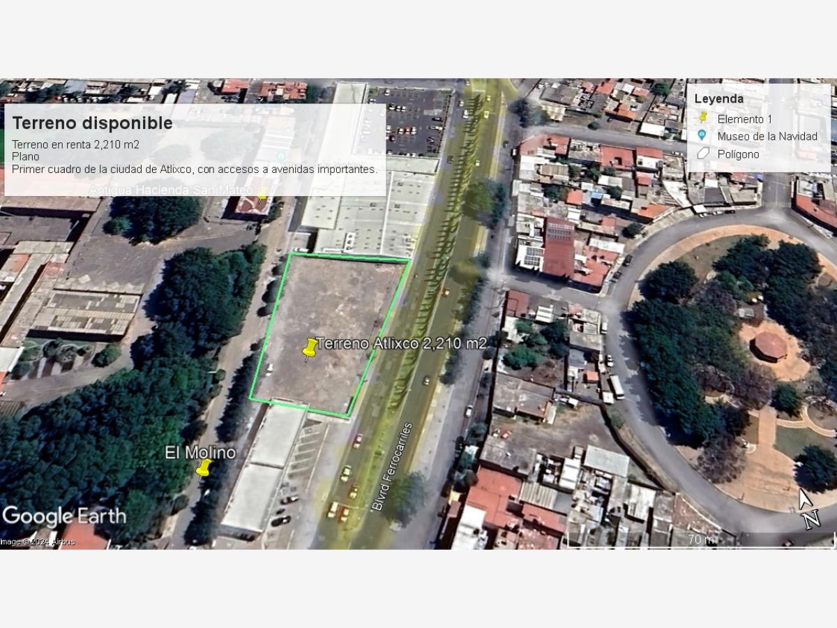 Terreno en renta en Atlixco Centro, Atlixco — foto 1 de 14