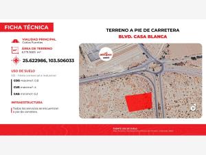 Terreno en venta en Casa Blanca, Gómez Palacio, Durango Terreno en venta en Casa Blanca, Gómez Palacio, Durango