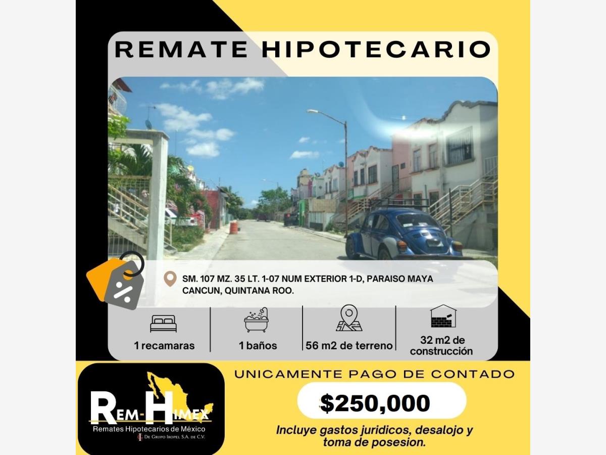 Departamento en venta en Paraíso Maya, Benito Juárez