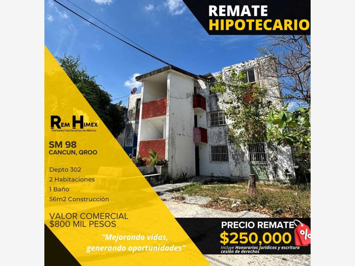 Departamento en venta en Cancún (Internacional de Cancún), Benito Juárez