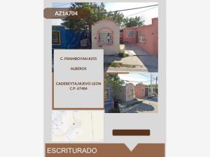 Casa en remate en Alberos, Cadereyta Jiménez, Nuevo León