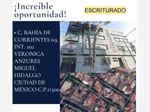 Departamento en Veronica Anzures, Miguel Hidalgo, Ciudad de México