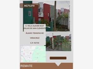 Casa en remate en Villas de San Clemente, Álamo Temapache, Veracruz de Ignacio de la Llave