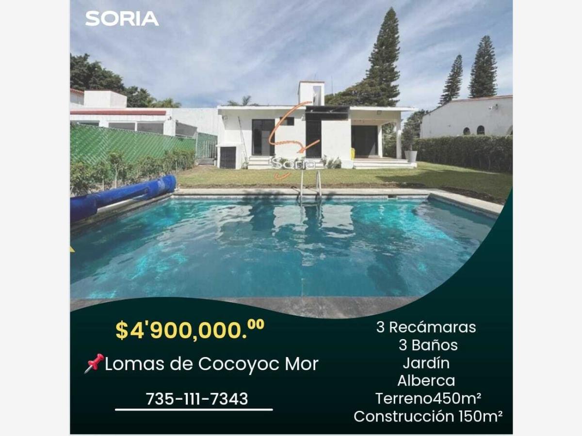 Casa en venta en Lomas de Cocoyoc, Atlatlahucan — foto 1 de 17