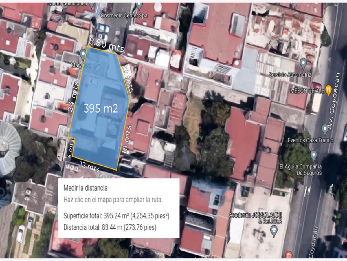 Terreno en venta en Del Valle Norte, Benito Juárez — foto 1 de 4