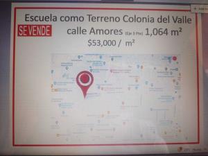 Terreno en venta en Del Valle Norte, Benito Juárez — foto 2 de 3