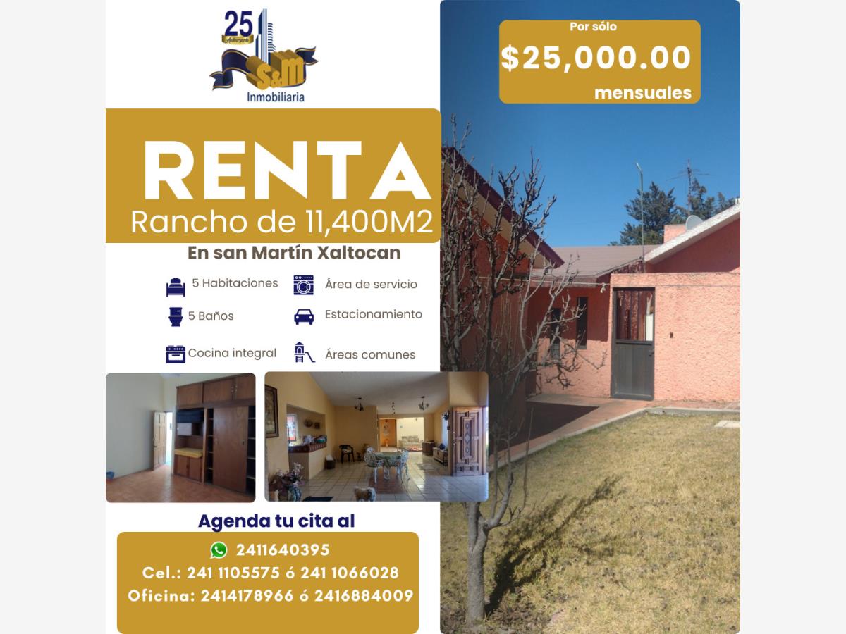 Finca-Rancho en renta en Muñoz, Muñoz de Domingo Arenas — foto 1 de 21