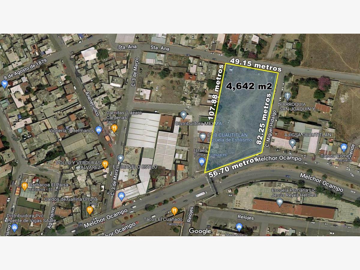 Terreno en venta en Lazaro Cardenas, Cuautitlán — foto 1 de 4