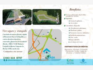 Terreno en venta en Morelos, Morelia — foto 2 de 9