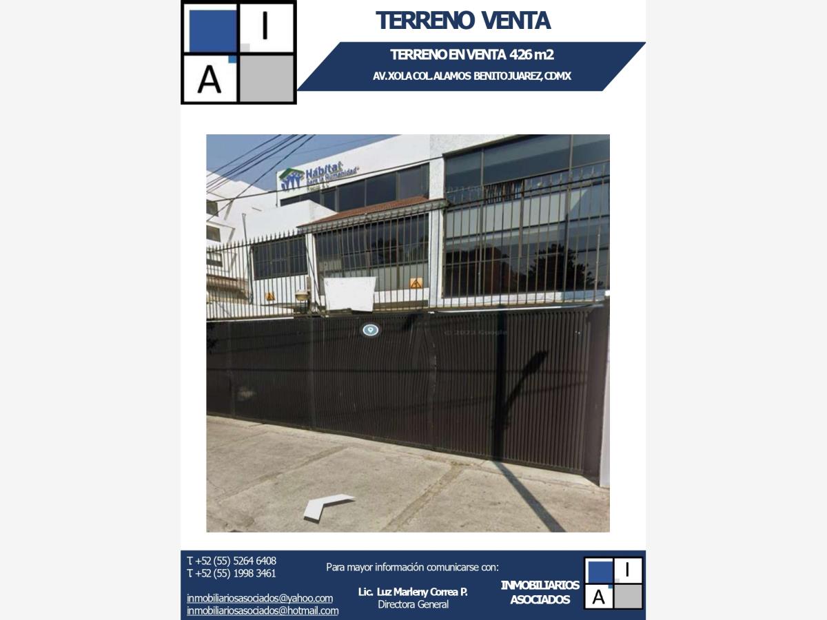 Terreno en venta en Alamos, Benito Juárez — foto 1 de 2