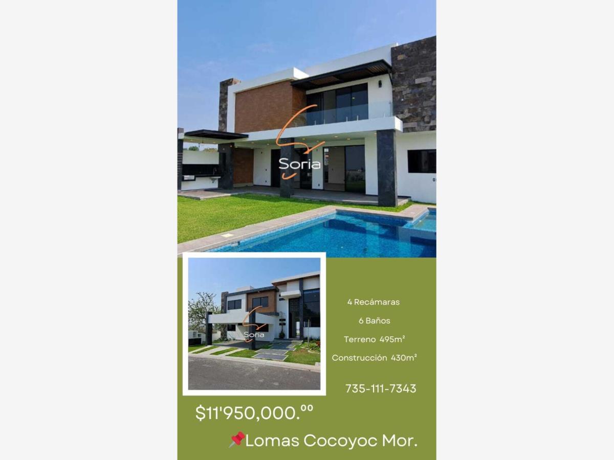 Casa en venta en Lomas de Cocoyoc, Atlatlahucan — foto 1 de 54