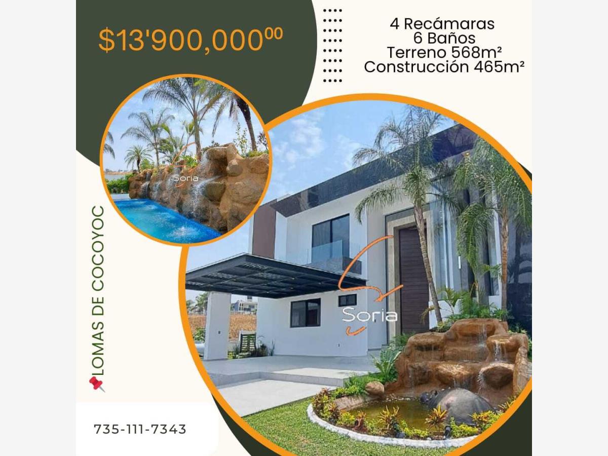 Casa en venta en Lomas de Cocoyoc, Atlatlahucan — foto 1 de 61