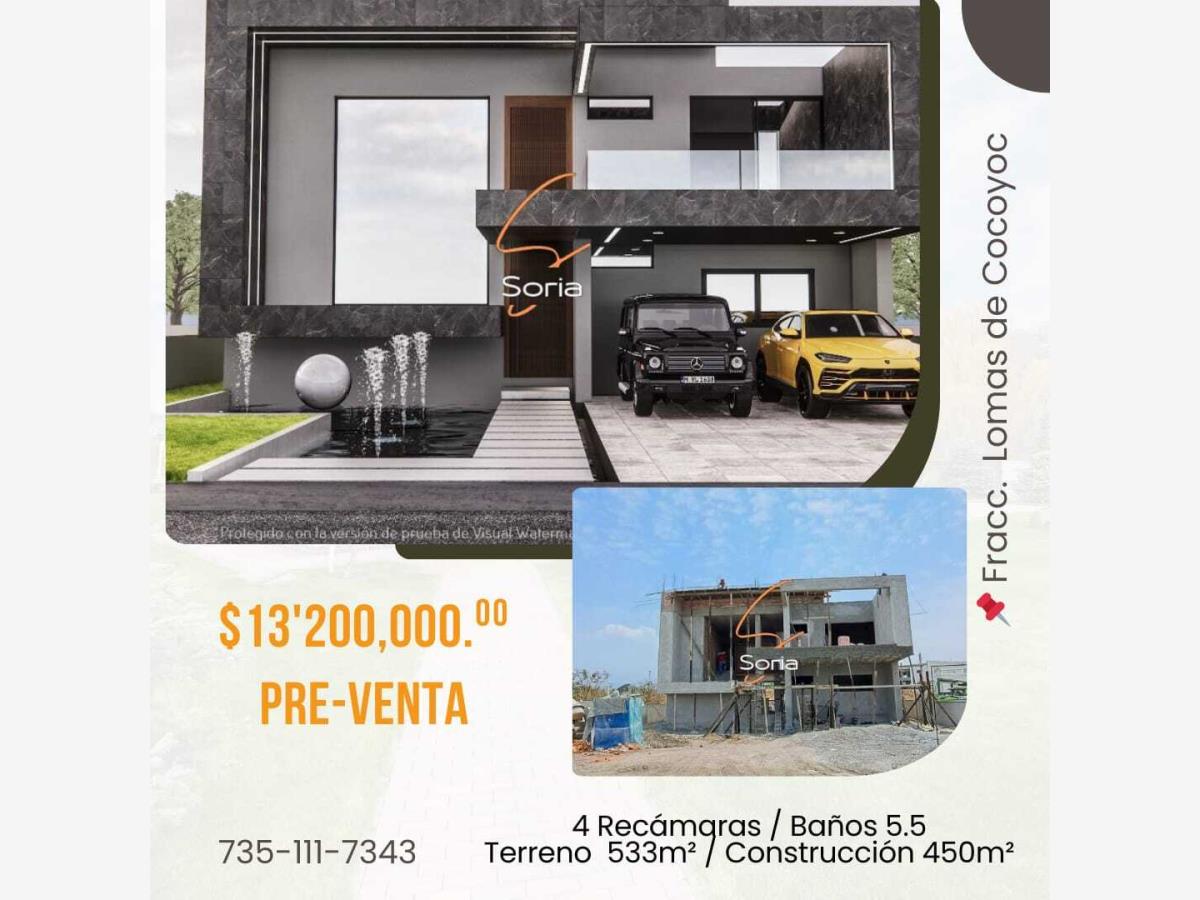 Casa en venta en Lomas de Cocoyoc, Atlatlahucan — foto 1 de 4
