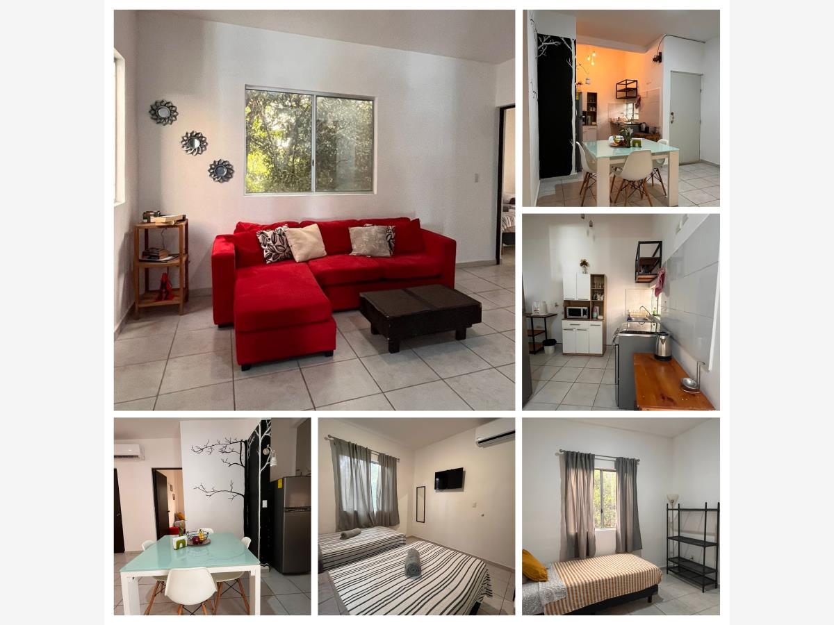 Departamento en renta en Residencial Alborada, Puerto Morelos — foto 1 de 9