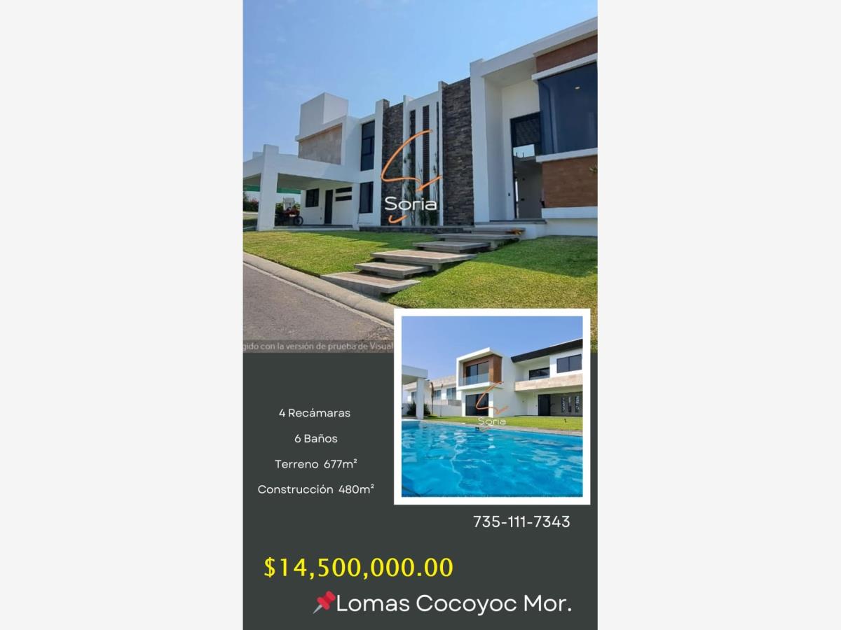 Casa en venta en Lomas de Cocoyoc, Atlatlahucan — foto 1 de 43