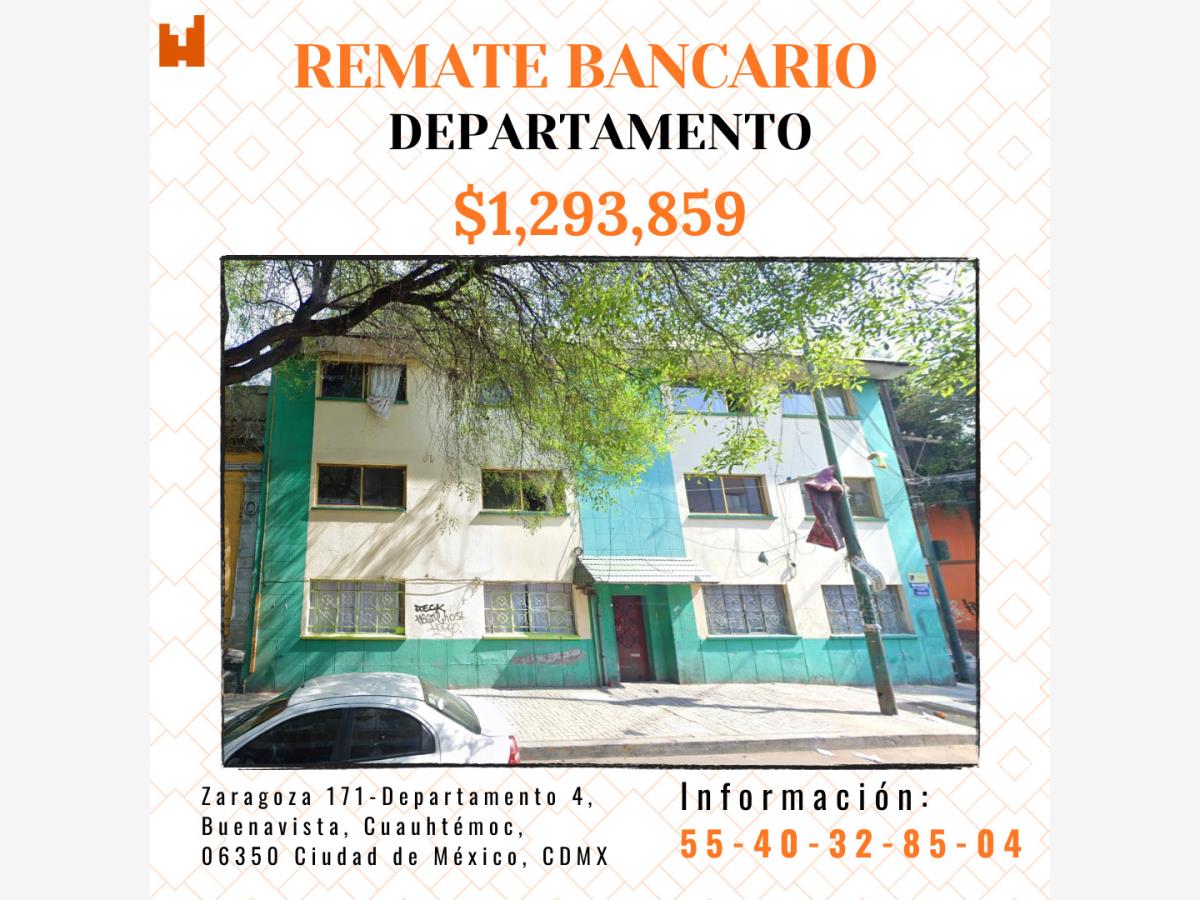 Departamento en venta en Buenavista, Cuauhtémoc — foto 1 de 12