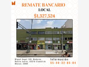 Local en remate en Moderna, Benito Juárez, Ciudad de México