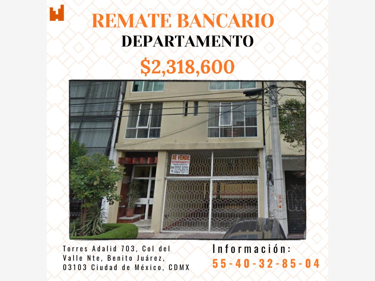 Departamento en venta en Del Valle Norte, Benito Juárez — foto 1 de 10