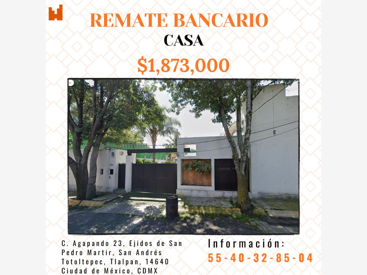 Casa en venta en Ejidos de San Pedro Mártir, Tlalpan — foto 1 de 16