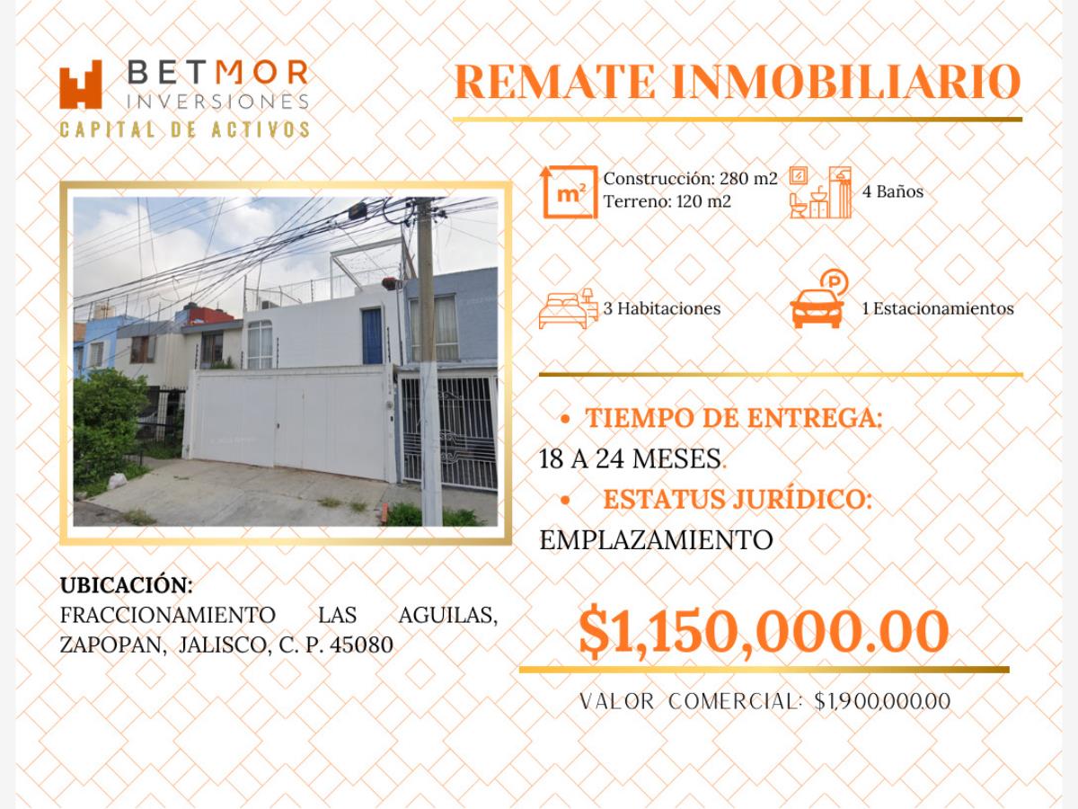 Casa en venta en Colinas de las Aguilas, Zapopan — foto 1 de 12