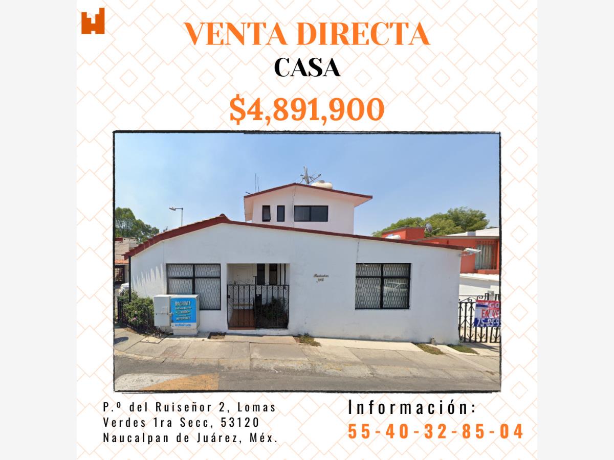 Casa en venta en Lomas Verdes 1a Sección, Naucalpan de Juárez — foto 1 de 13