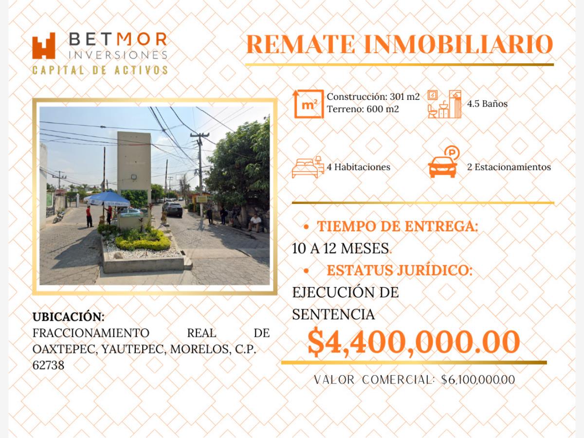 Casa en venta en Real de Oaxtepec, Yautepec — foto 1 de 12
