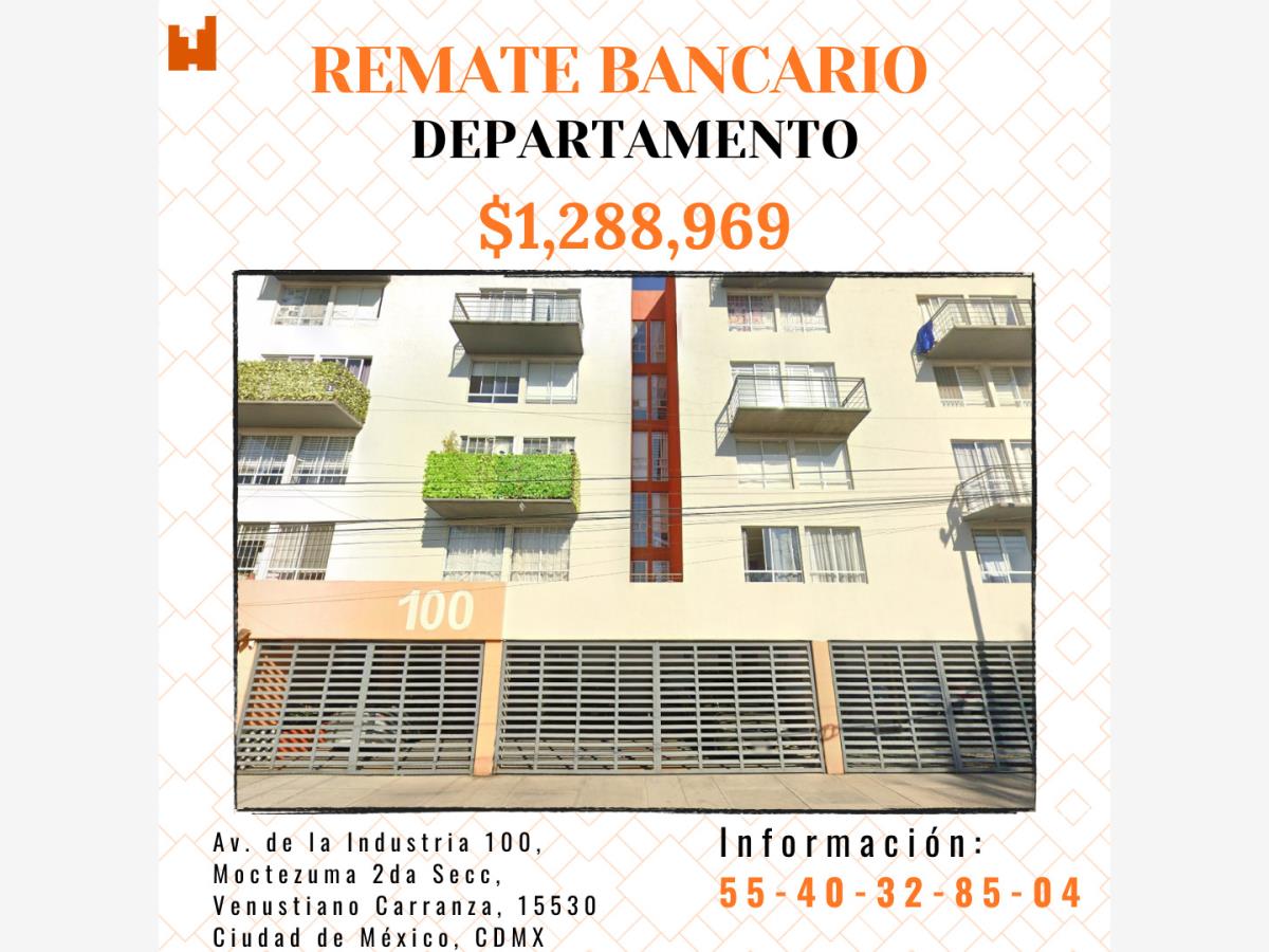 Departamento en venta en Moctezuma 2a Sección, Venustiano Carranza — foto 1 de 11
