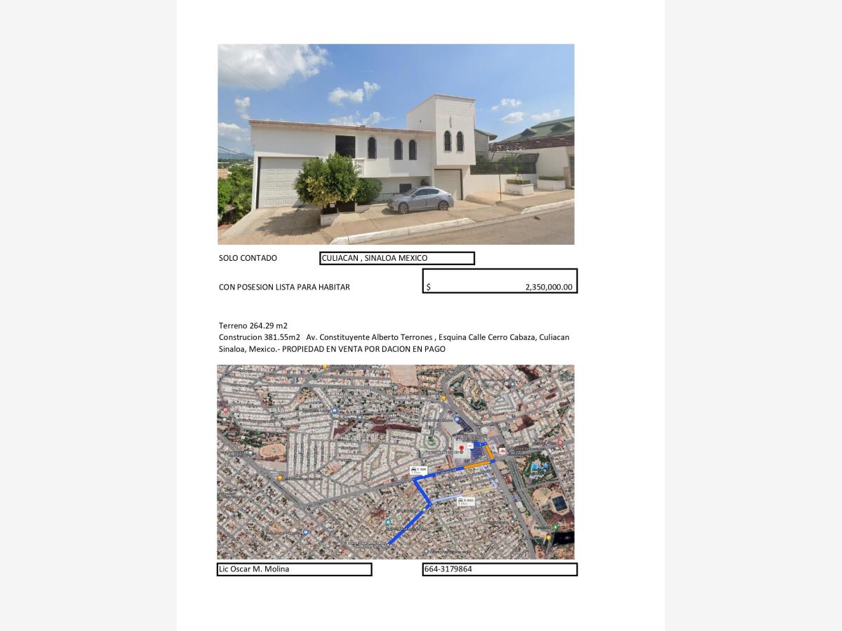 Casa en venta en Buenos Aires, Culiacán — foto 1 de 3