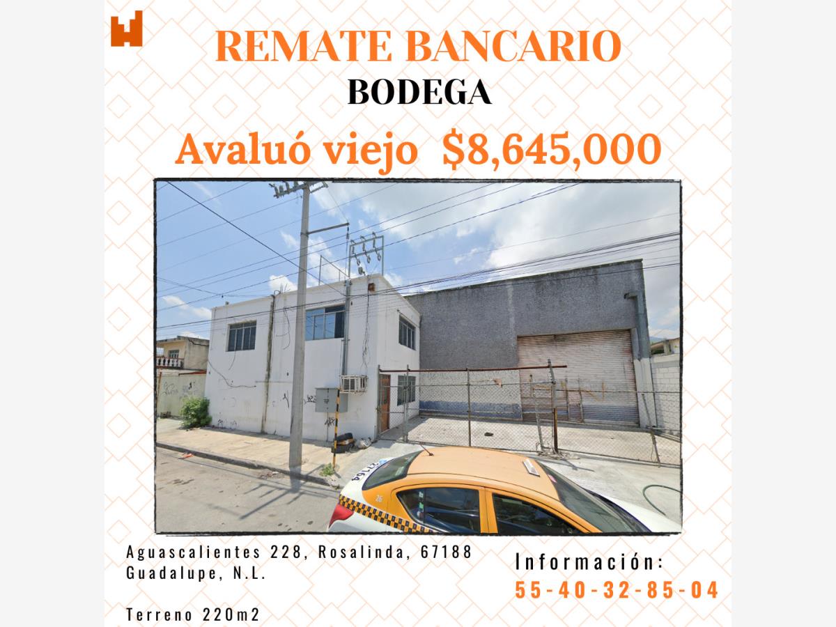 Bodega en venta en Rosalinda, Guadalupe — foto 1 de 11
