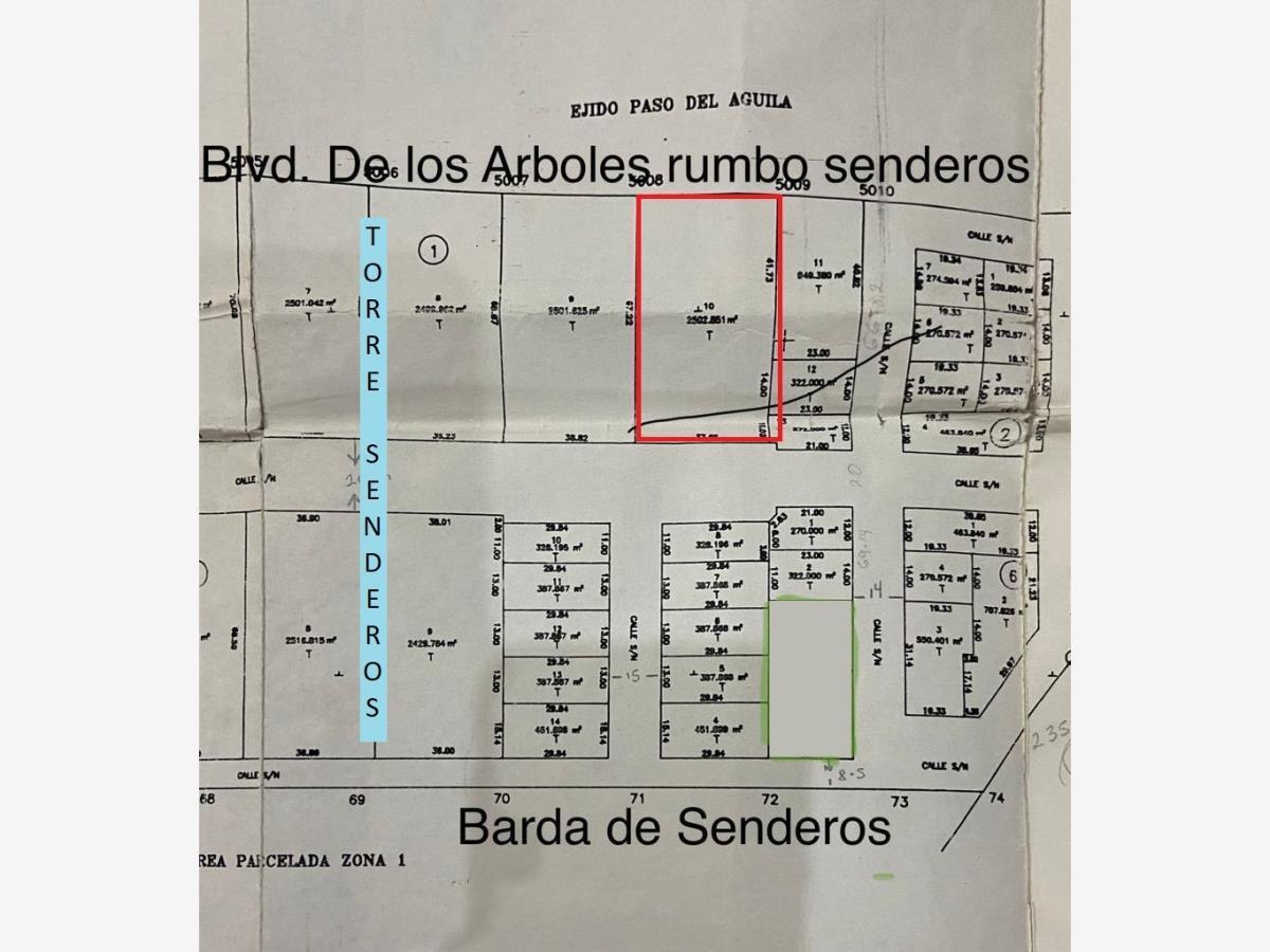 Terreno en venta en Residencial Senderos, Torreón — foto 1 de 2