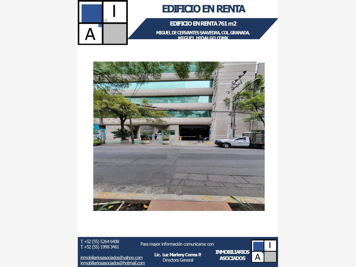 Edificio en renta en Granada, Miguel Hidalgo — foto 1 de 5