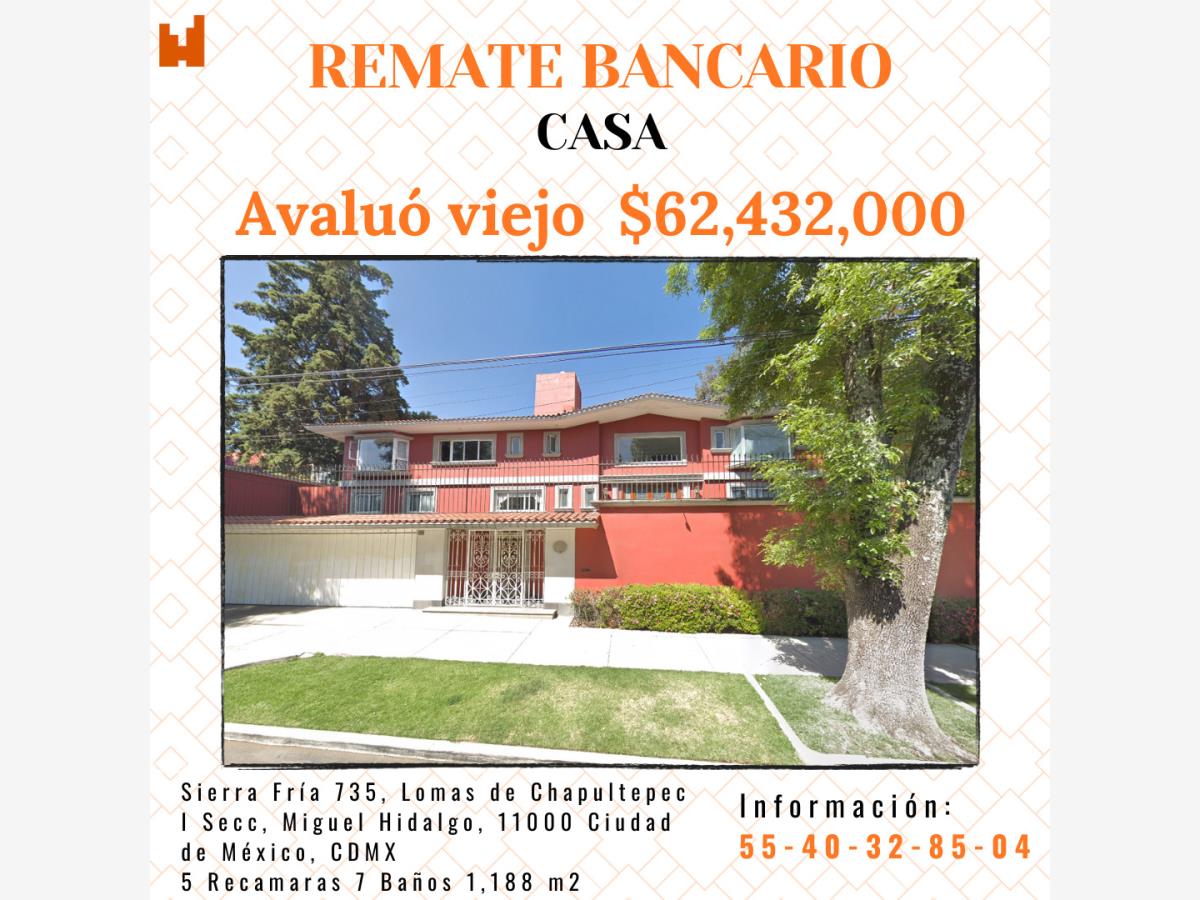 Casa en venta en Lomas de Chapultepec I Sección, Miguel Hidalgo — foto 1 de 12