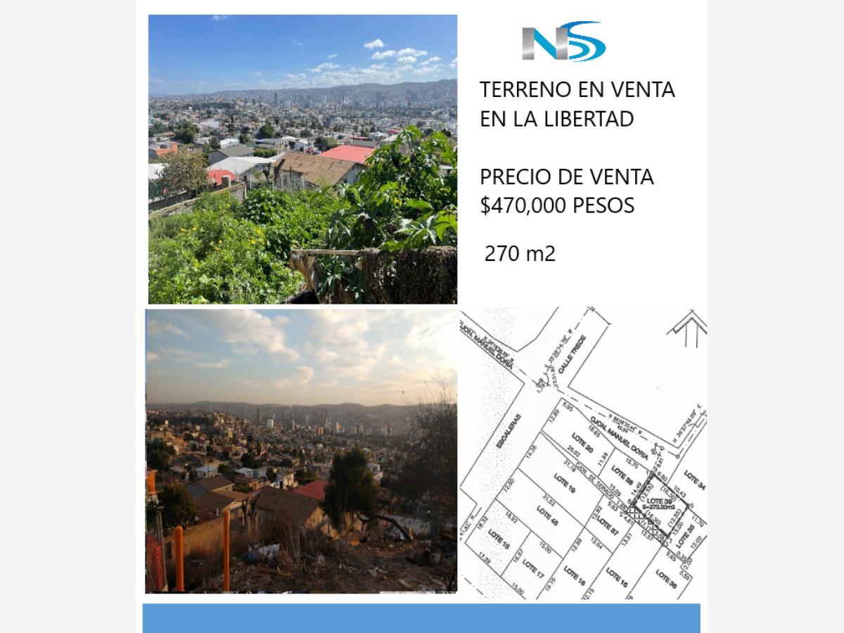 Terreno en venta en Libertad, Tijuana — foto 1 de 6
