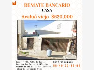 Casa en remate en Valle de Santo Domingo, San Nicolás de los Garza, Nuevo León