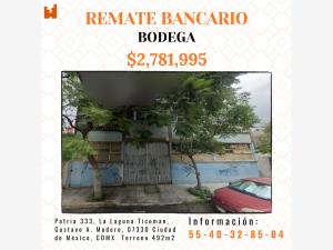 Bodega en remate en La Laguna Ticoman, Gustavo A. Madero, Ciudad de México