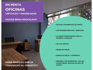 Oficina en Ciudad Brisa, Naucalpan de Juárez, México