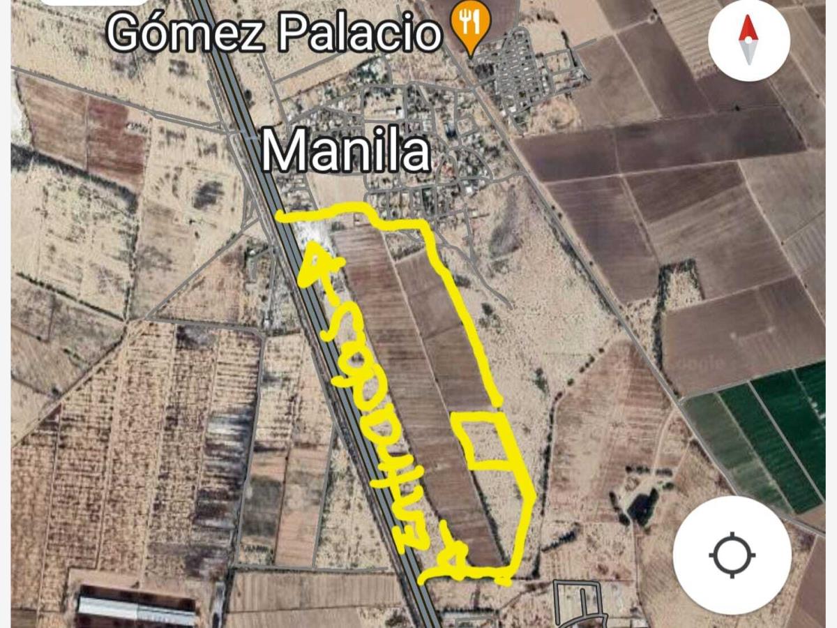 Terreno en Venta en Manila, Gómez Palacio, Durango