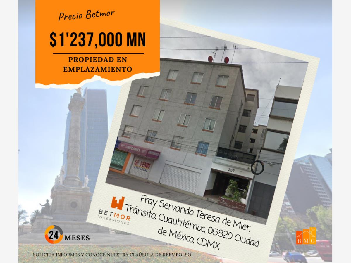 Departamento en venta en Transito, Cuauhtémoc — foto 1 de 12
