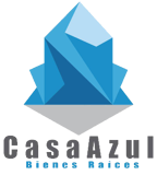 Logotipo de Casa Azul Bienes Raíces
